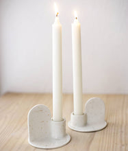 Load image into Gallery viewer, Candleholders - Set of 2 Calico Ceramics