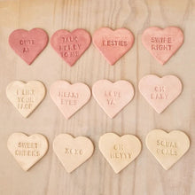 Load image into Gallery viewer, Valentine&#39;s Conversation Heart Magnets
